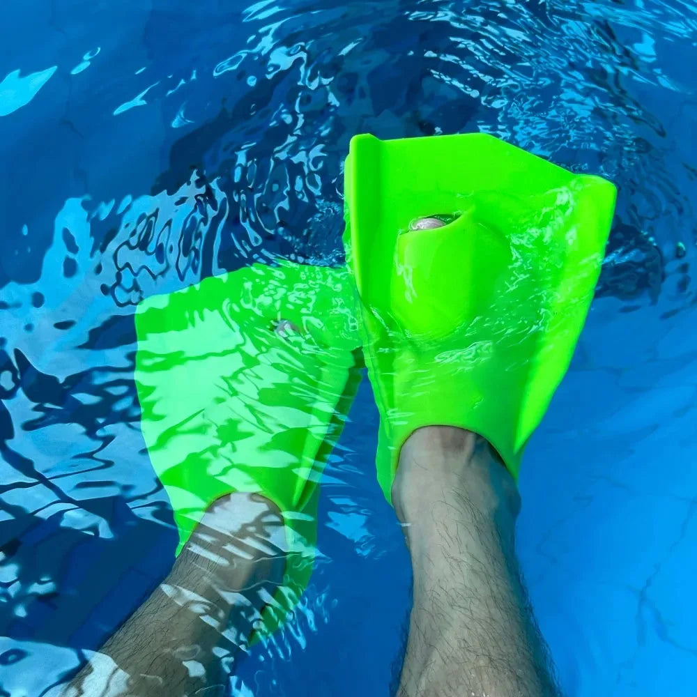 Professional Silicone Fins Swimming Fins Free Diving Fins Swim Shoes Diving Training Frog Shoes Snorkeling Equipment