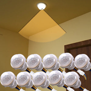 110V 220V Mini Motion Smart Sensor Lights