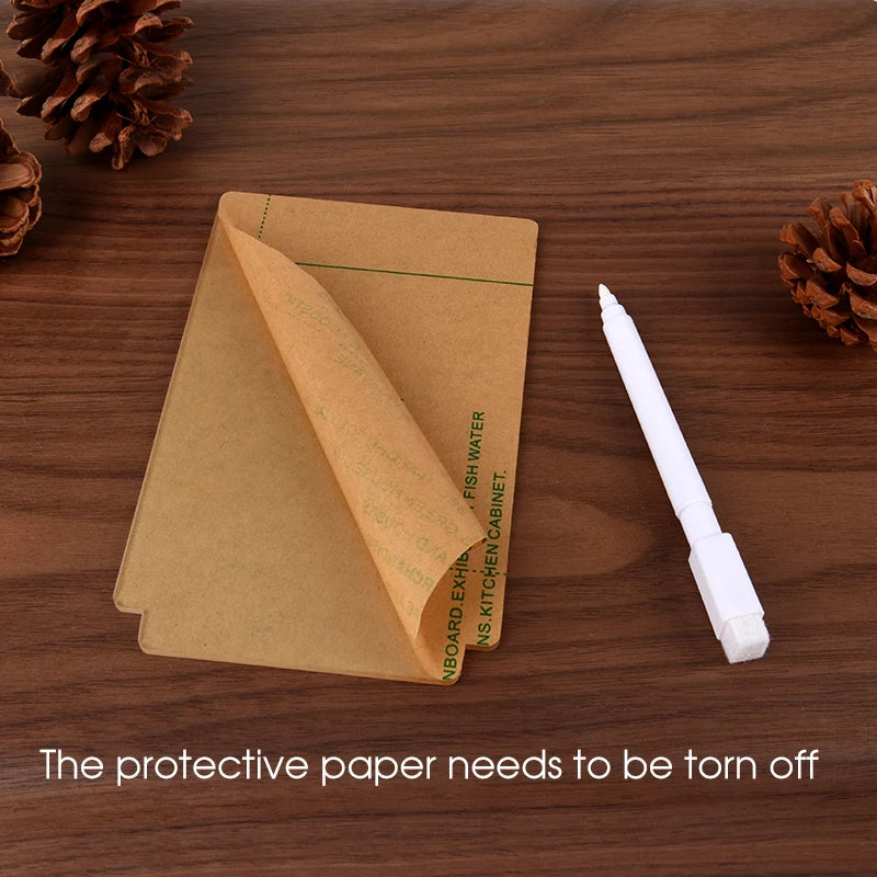 Lámpara de luz nocturna con tablero de mensajes, luces LED acrílicas transparentes 3D, luces de noche para escritorio de dormitorio