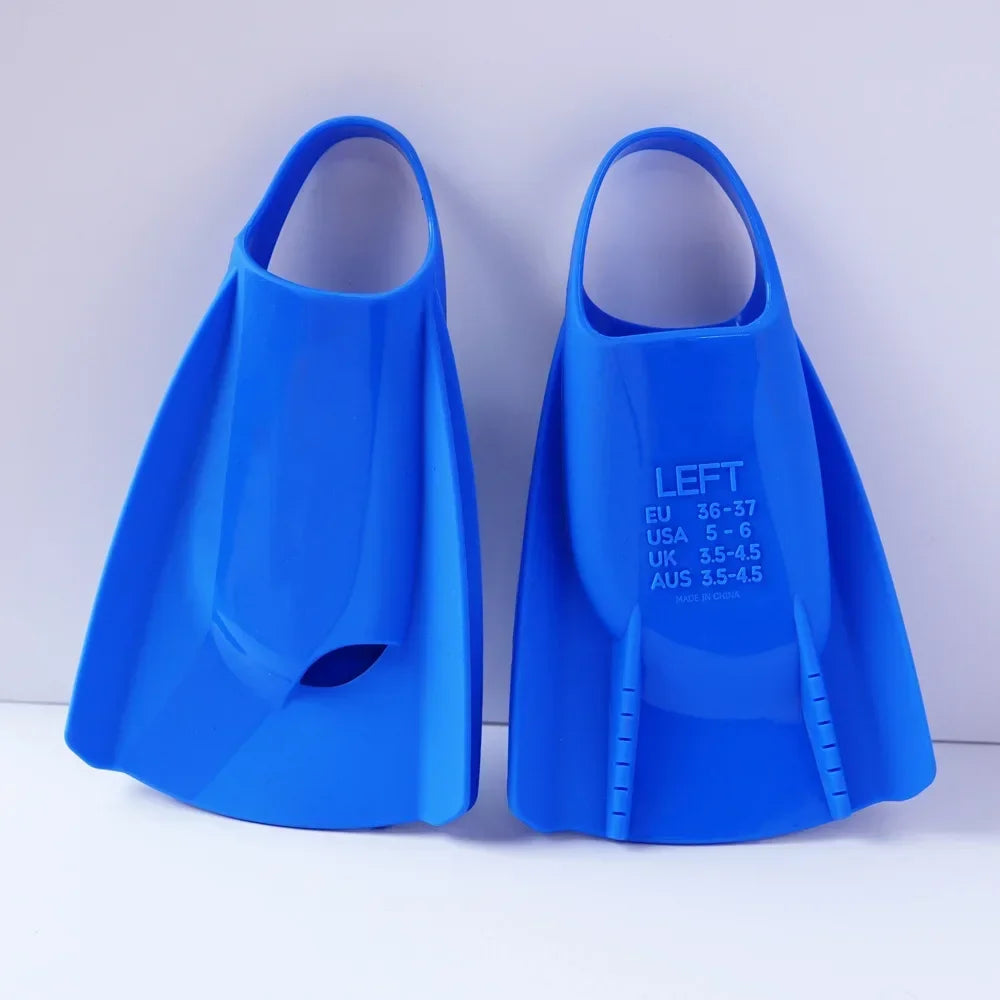 Professional Silicone Fins Swimming Fins Free Diving Fins Swim Shoes Diving Training Frog Shoes Snorkeling Equipment