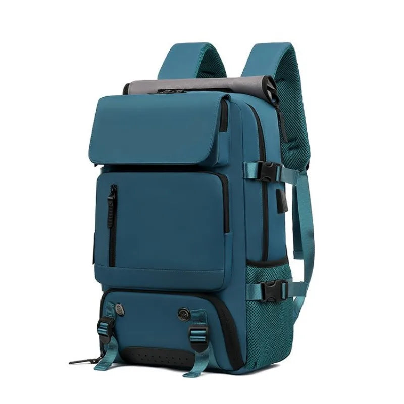 Handheld multifunctional backpack, short distance travel bag, large capacity independent shoe cabinet backpack, computer bag